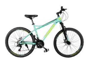 bicicleta montañera aro 26 cross verde