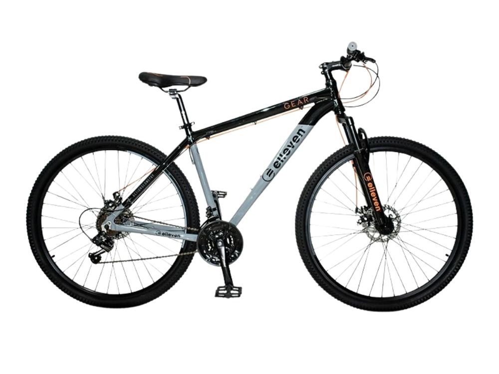 bicicleta montañera aro 29 elleven gris