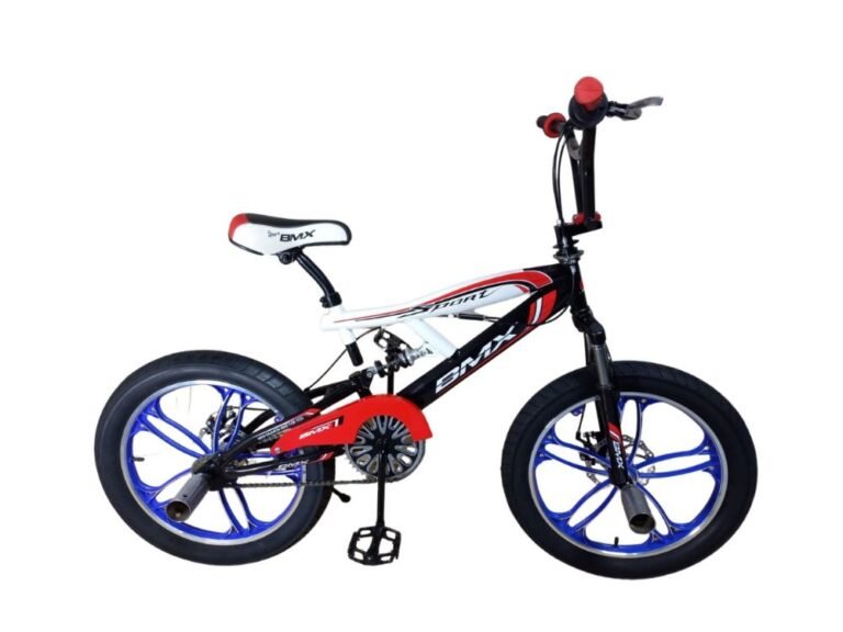 bicicleta bxm sport doble suspension rojo
